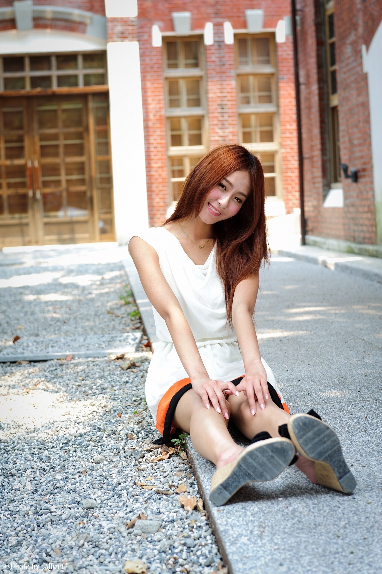 Beautyleg女神-小雪 Winnie-校园制服街拍写真合集 1